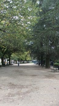 Parque de la Alameda. Santiago
