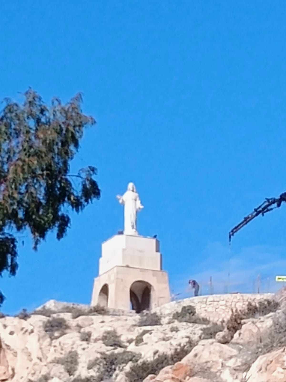 Cristo del cerro de San Cristóbal