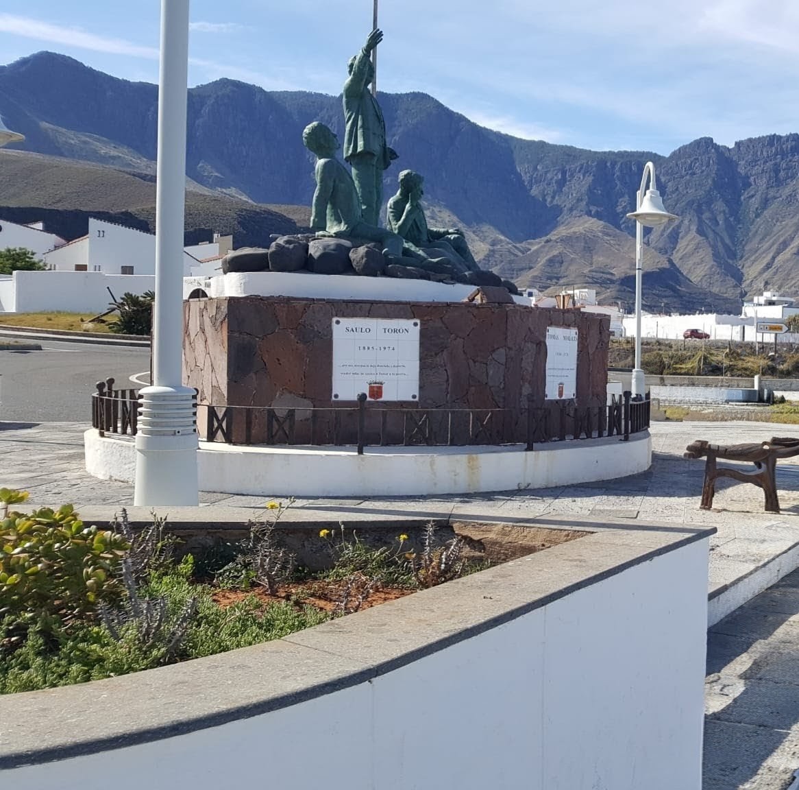 Monumento a los poetas.Agaete